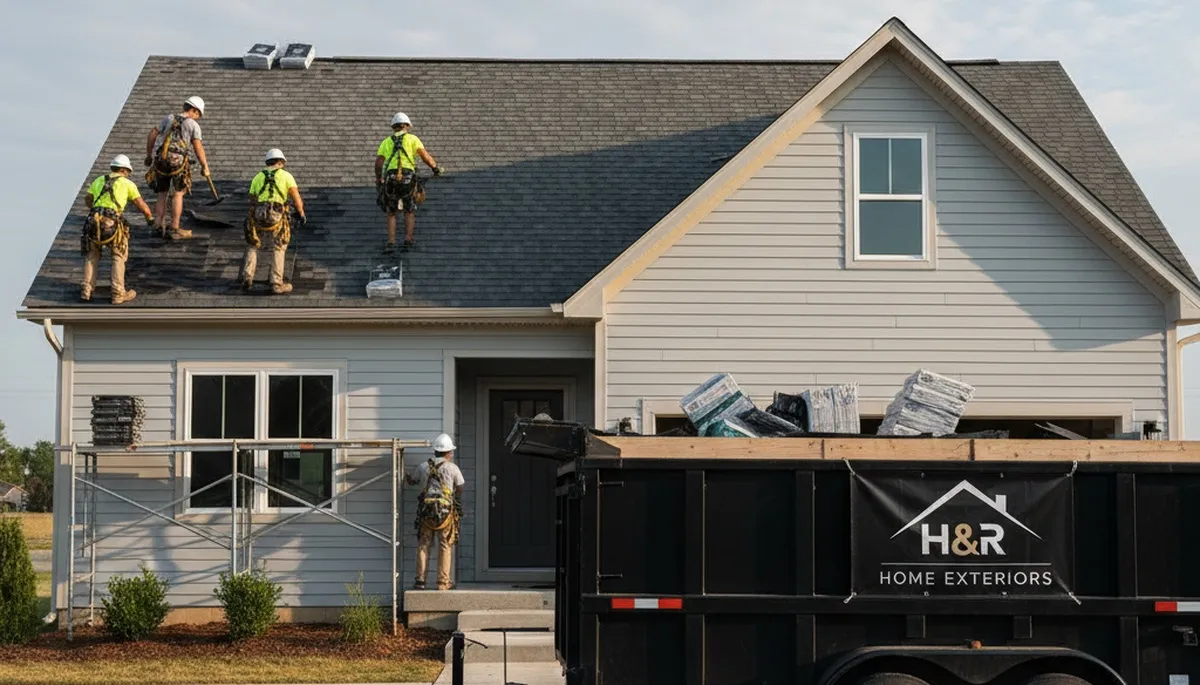 Vinyl siding installation on home exterior in Salt Lake City, UT by local siding contractors